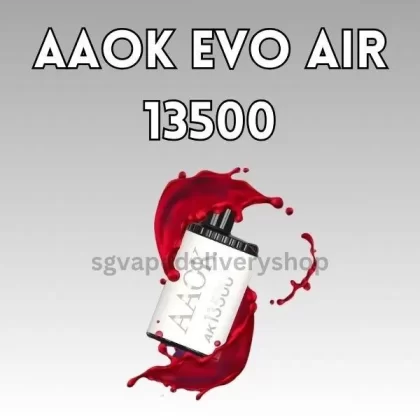 Aaok Evo Air 13500 Puffs - Red Bull