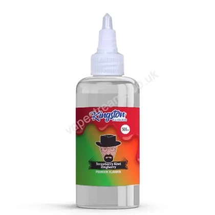 Strawberry Kiwi Zingberry 500ml E-Liquid Shortfill by Kingston - Vapestreams Co