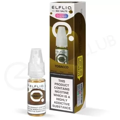 Tobacco Nic Salt E-Liquid by Elf Bar Elfliq - Ecigpremium