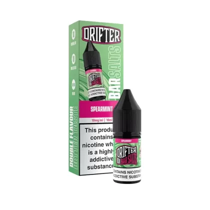Spearmint Nic Salt E-Liquid by Drifter Bar - 10 mg - Medium Strength