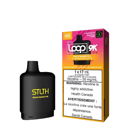 STLTH Loop 9K Pod – Peach Mango Ice