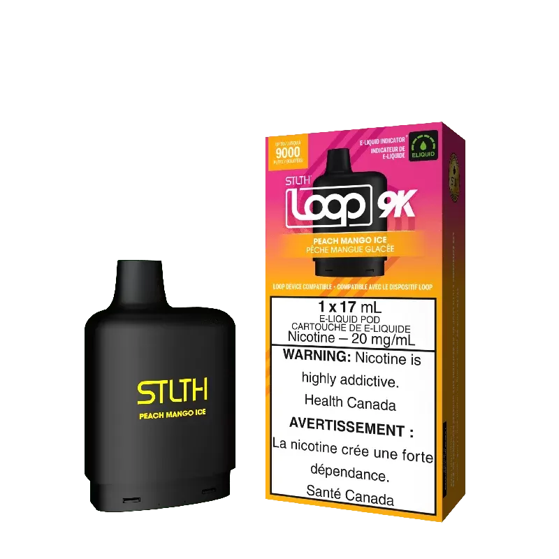 STLTH Loop 9K Pod – Peach Mango Ice