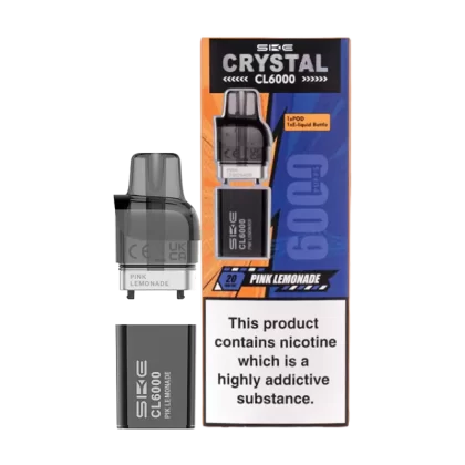 Pink Lemonade SKE Crystal CL6000 Pods - Ecigwizard