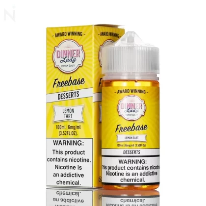 Dinner Lady E-Liquid - Lemon Tart - 100ml - 3mg
