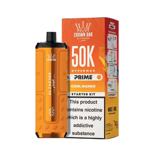 Al Fakher Hypermax Prime 50K Prefilled Pod Vape Kit - LEMON LIME & CHERRY FIZZ - Image 3