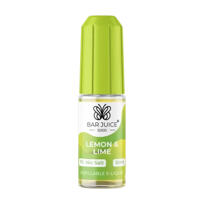 Lemon and Lime Nic Salt by Bar Juice 5000 - 10mg - Vape Product (387C18)