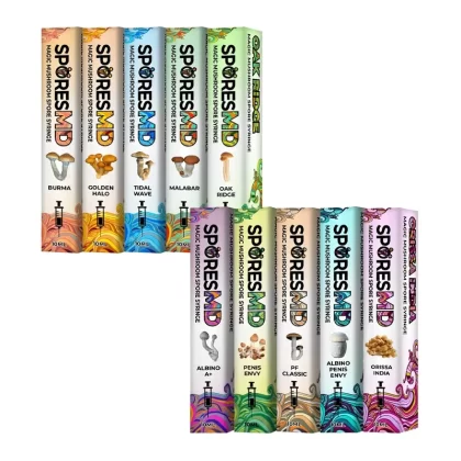 SporesMD 10 Pack Isolated Liquid Culture Bundle – Vendors Choice - Vape Store