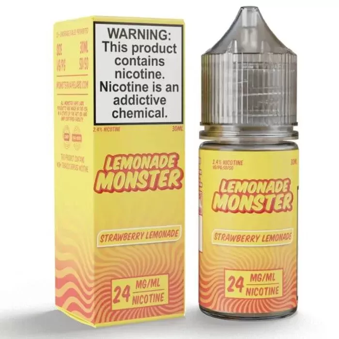 Strawberry Lemonade Nicotine Salt by Lemonade Monster - Vape Product; Vape Product, Vape Product