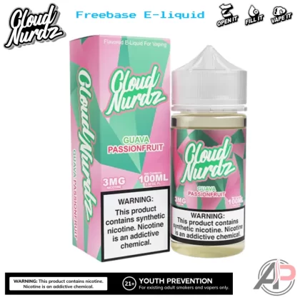 Cloud Nurdz Guava Passionfruit E-Liquid 100mL