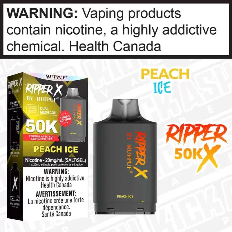 Peach Ice RIPPER X 50K POD