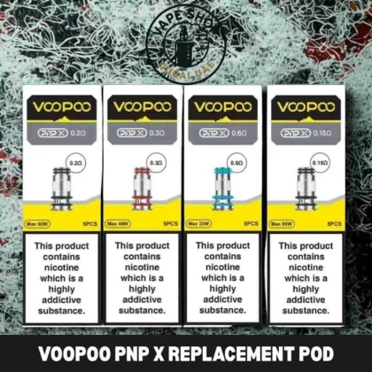VOOPOO PNP X Replacement Pod Coils ( 5 PCS) in Dubai - Vape Product, Vape Product (5DEEE4)