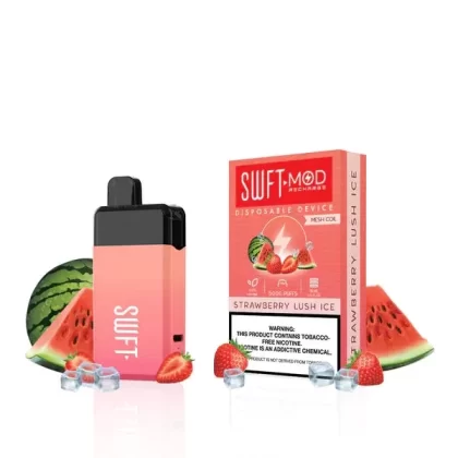 SWFT MOD Strawberry Lush Ice - Ejuicewarehouse