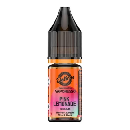 Pink Lemonade Nic Salt E-Liquid by Deliciu (10ml) - 10mg