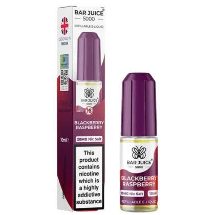 Blackberry Raspberry Nic Salt E-Liquid by Bar Juice 5000 (10ml)