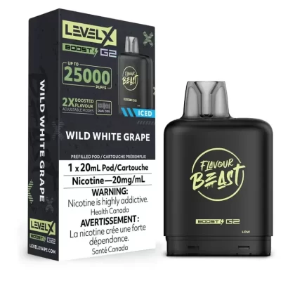 Level X Flavour Beast Boost G2 – Wild White Grape