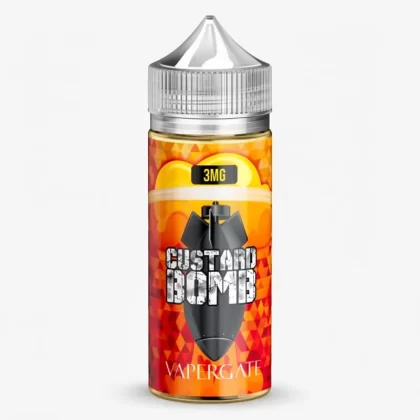 Custard Bomb – Vapergate – 100mL – 80% VG | Vanilla Custard