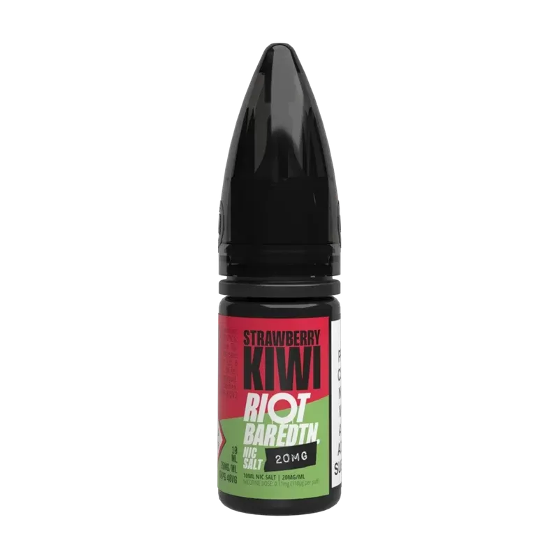 Strawberry Kiwi Riot Bar EDTN Nic Salt 10ml