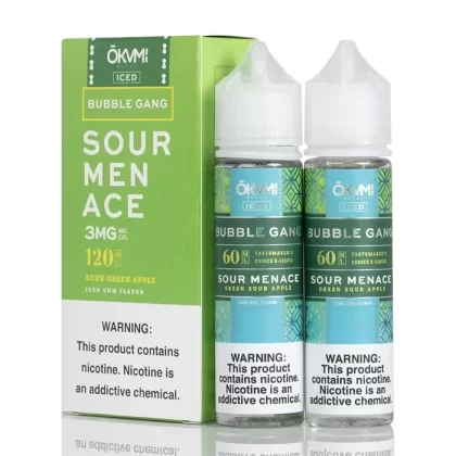 ICED Sour Menace – OKAMI Brand – 120mL