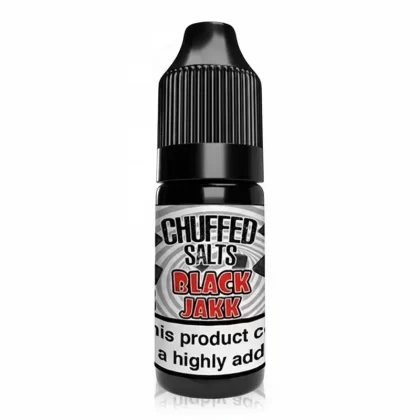 Black Jakk By Chuffed Salts 10ml 10mg (out of date)