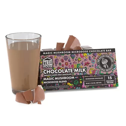 Tre House Magic Mushroom Chocolate Bar – Chocolate Milk
