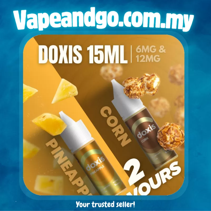 Doxis 15ml E-Liquid Freebase By Dotmod Akta 852 Registered - Vapeandgo Com My