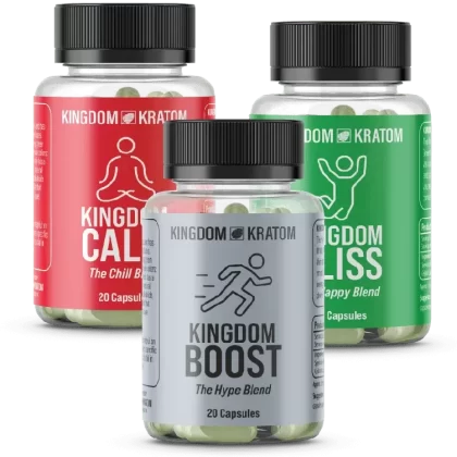 Kingdom Kratom: Kratom Blend Capsule Sample Pack