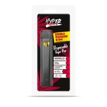 Strawberry Napalm THC Vape – Delta 10 Disposable Hyper 1600mg