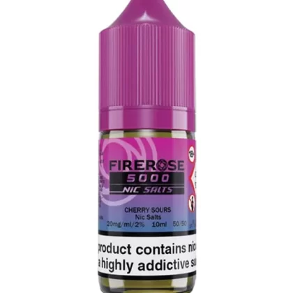Cherry Sours Elux Firerose 5000 Nic Salt E-Liquid - 20mg