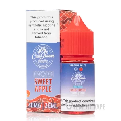 Frozen Sweet Apple Synthetic – Cali Grown Salts – 30mL