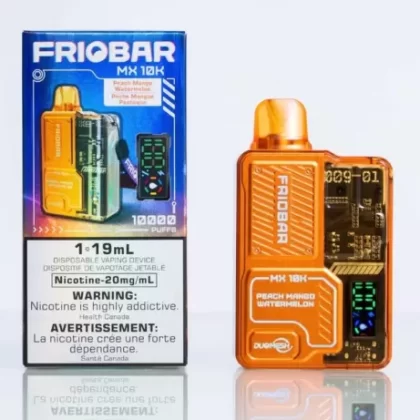 FRIOBAR 10K Disposable Vape – Peach Mango Watermelon