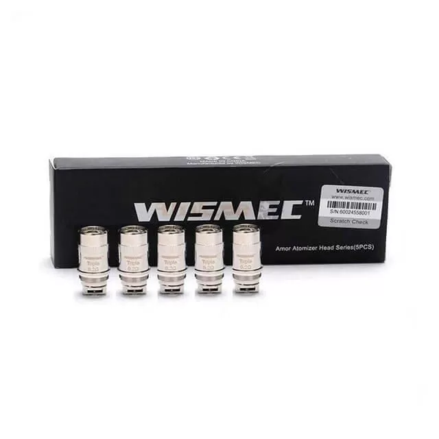 Wismec Amor Replacement Coils - 0.2 Ohm