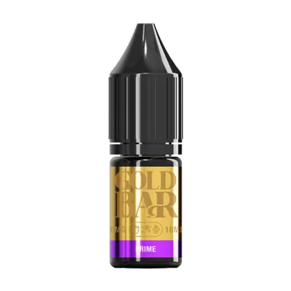 Gold Bar Prime Nic Salt vape Juice - 10 Pack - 20mg