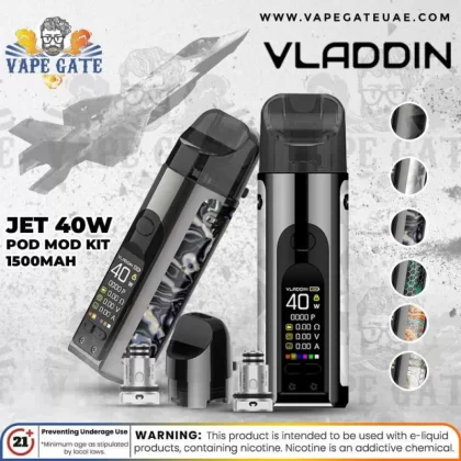 Vladdin Jet Kit 40W 1500mAh - Blue Abalone