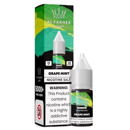 Al Fakher Nic Salt – Al Fakher Grape Mint Nic Salt 10ml