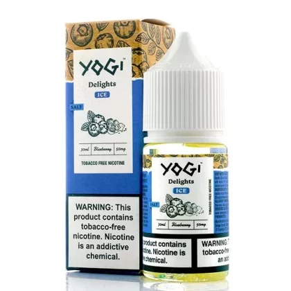 Yogi Delights Salt Blueberry Ice eJuice - Vape Product, Vape Product