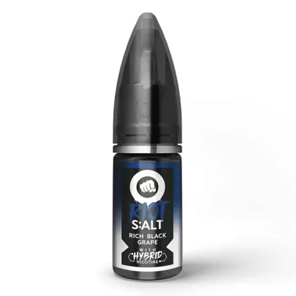 Riot Squad Rich Black Grape Hybrid Nic Salt E-Liquid - 20mg