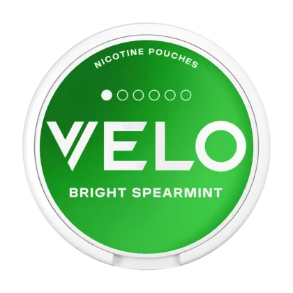 Bright Spearmint Velo Mini Nicotine Pouches - 6mg - Vape Product
