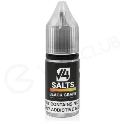 Black Grape Nic Salt E-Liquid by V4 VAPOUR - Ecigpremium