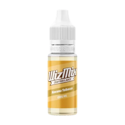 WizMix Havana Tobacco - 10ml - 18mg - Vape Product (0DA55B)