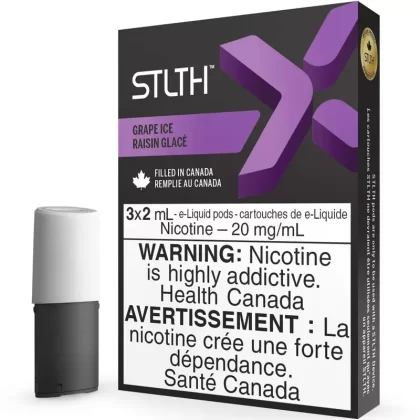 STLTH X Pod Pack – Grape Ice