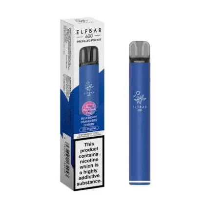 ELFBAR 600 Prefilled Pod Kit Blueberry Cherry Cranberry - Ecigpremium