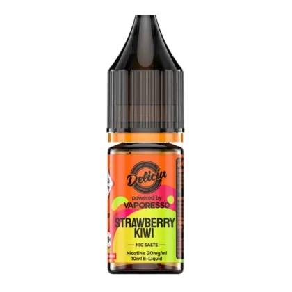 Strawberry Kiwi Nic Salt E-Liquid by Deliciu (10ml) - 20mg