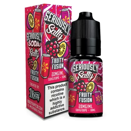 Seriously Salty SODA Fruity Fusion Nic Salt E-Liquid - 10mg