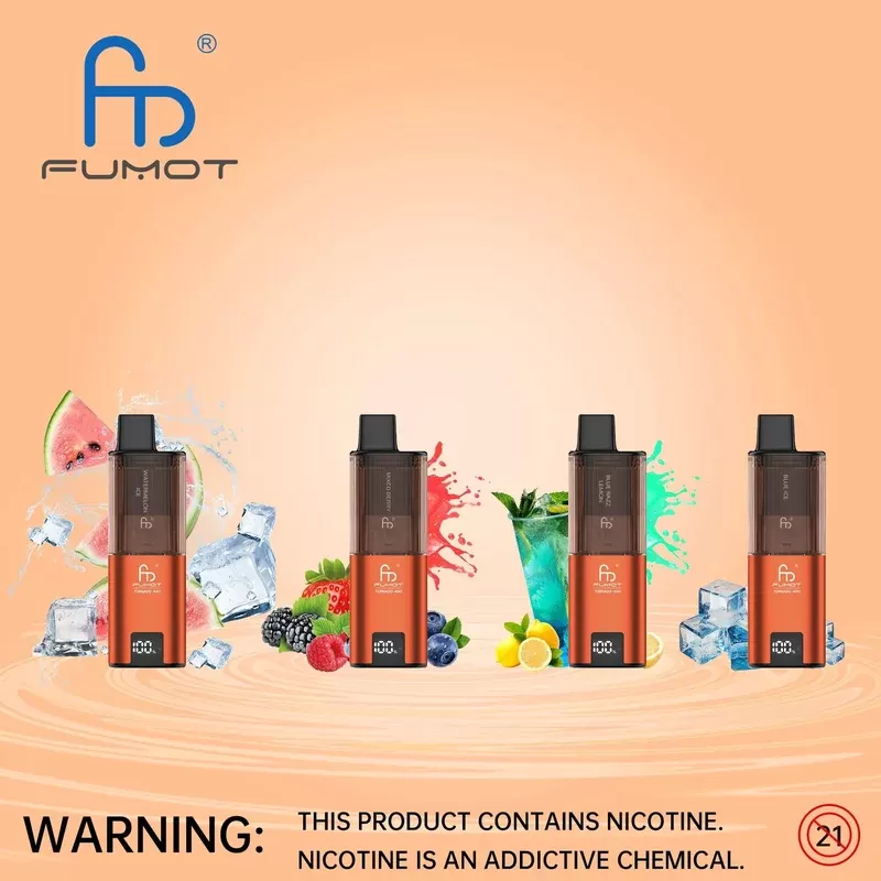 Fumot Tornado 4 in 1 Disposable Vape 4000 Puffs – 4K Puffs Fumot Tornado 4in1 Vape