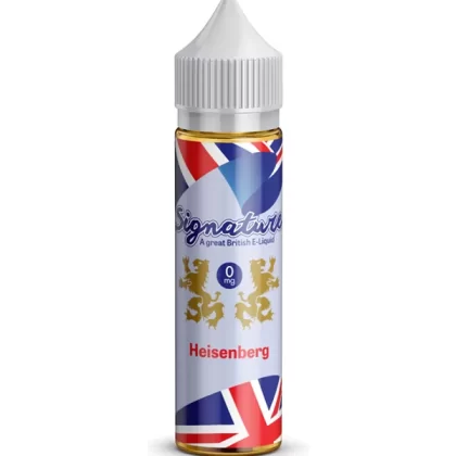 Signature Heisenberg 60ml E Liquid - 3mg