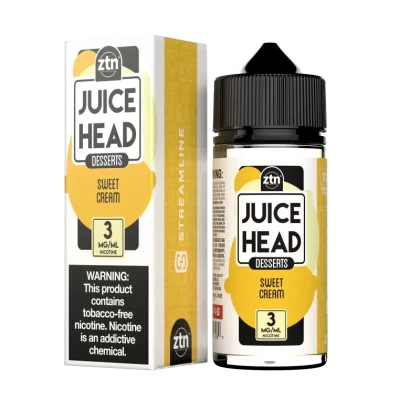 Juice Head Sweet Cream Vape e-Liquid 100mL - Vape Product, Vape Product (3DB874)