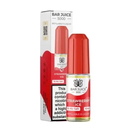Bar Juice 5000 Strawberry Ice Nic Salt 10ml