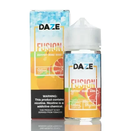 7 Daze Fusion TFN - Grapefruit Orange Mango ICED- 100ml - 3mg