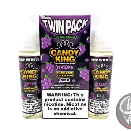 Grape Bubblegum 120mL E-Liquid by Drip More