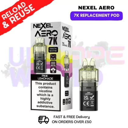 Pink Lemonade Nexel Aero 7K Replacement Pods